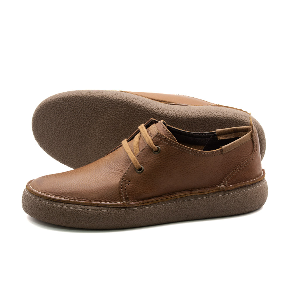 Sapato Masculino Drakkar em Couro Senna Camel - 5520SC