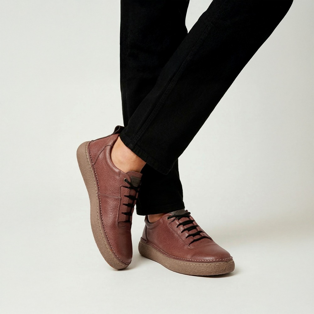 Sapato Masculino Drakkar em Couro Senna Rust - 5522SR