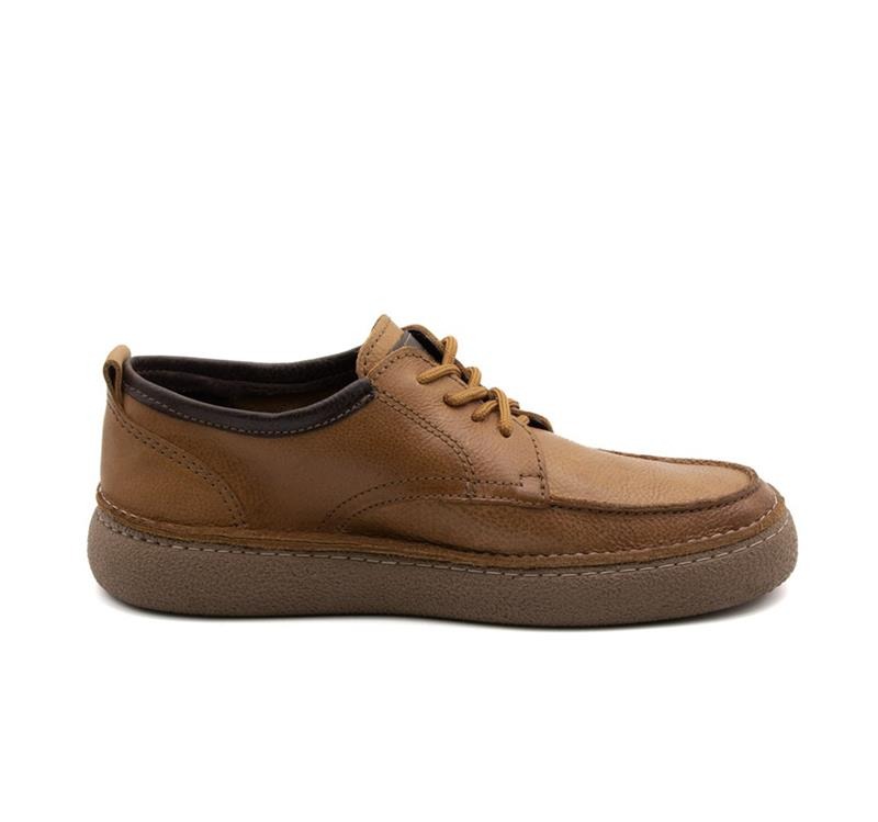 Sapato Masculino Drakkar em Couro Senna Tan - 5521ST