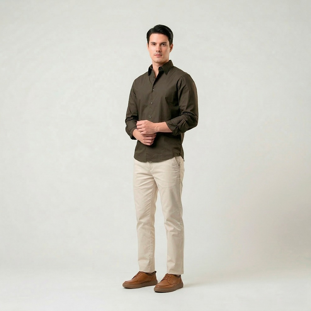 Sapato Masculino Drakkar em Couro Senna Tan - 5521ST