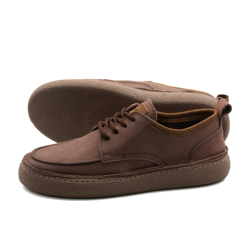 Sapato Masculino Drakkar em Couro Vertigo Mocca - 5521VM