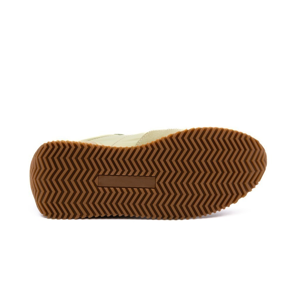 Tênis Feminino City em Nylon e Couro Verde - 5514NA
