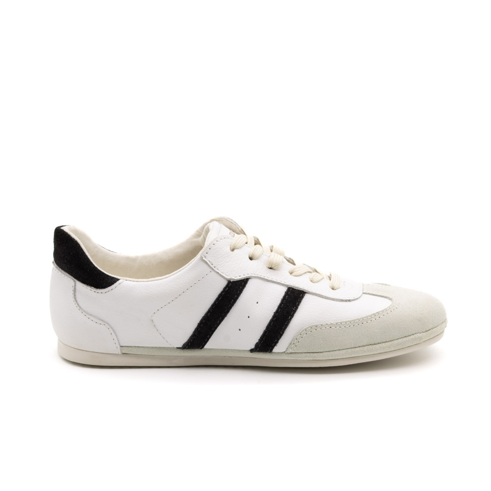 Tênis Feminino Easy em Couro Alfa Branco - 6642AB
