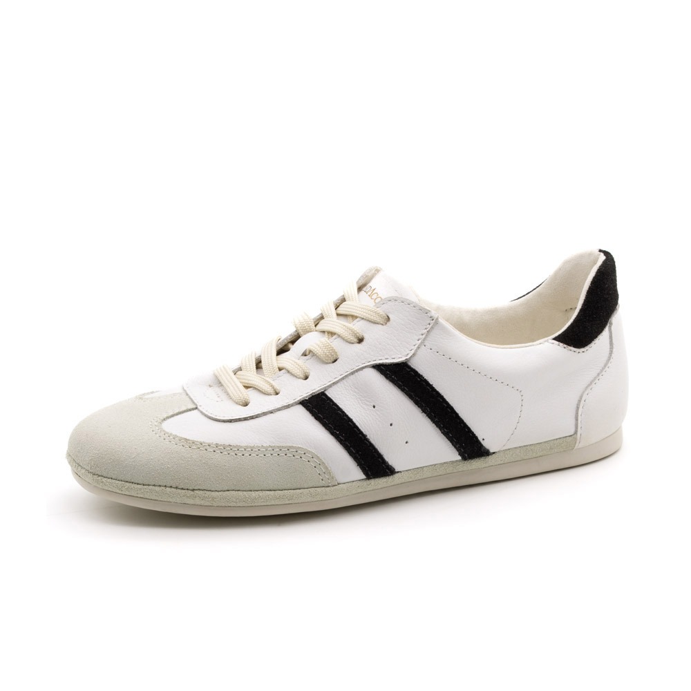 Tênis Feminino Easy em Couro Alfa Branco - 6642AB