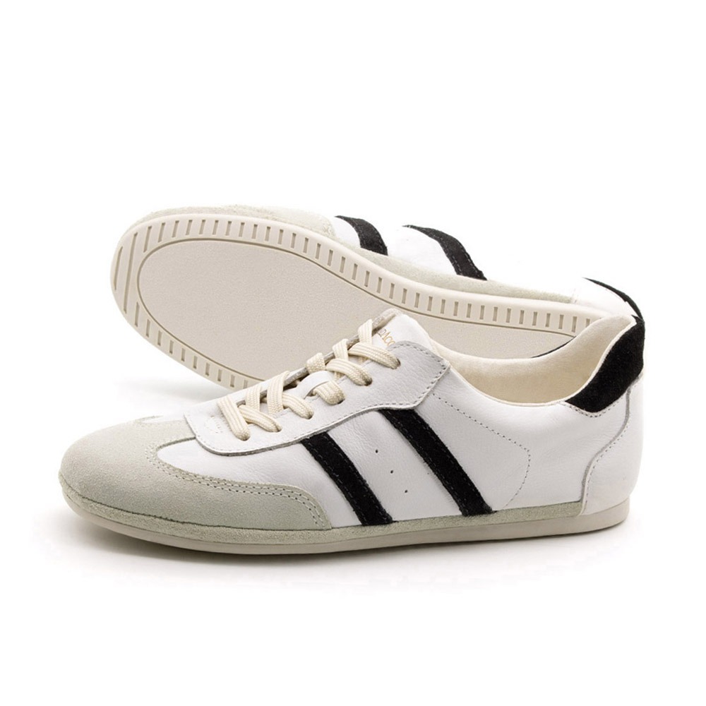 Tênis Feminino Easy em Couro Alfa Branco - 6642AB