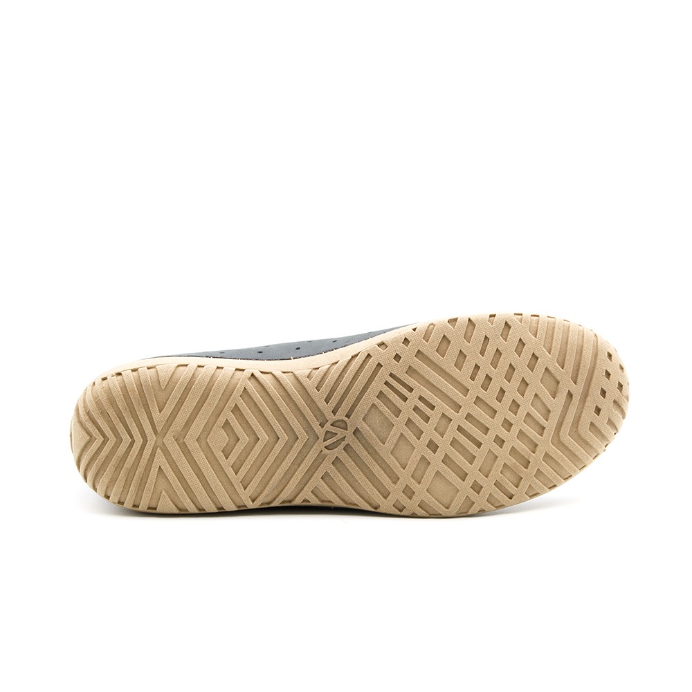 Tênis Feminino Lis em Couro Nobuck Cinza Escuro - 6732NC