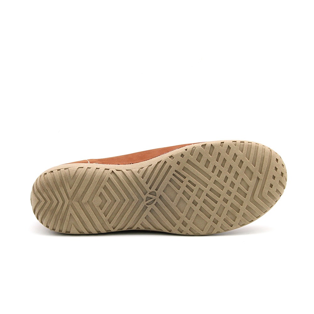 Tênis Feminino Lis em Couro Nobuck Conhaque - 6715NCO