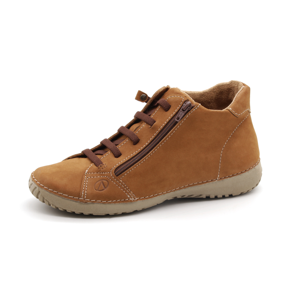 Tênis Feminino Lis em Couro Nobuck Desert - 6715NDE