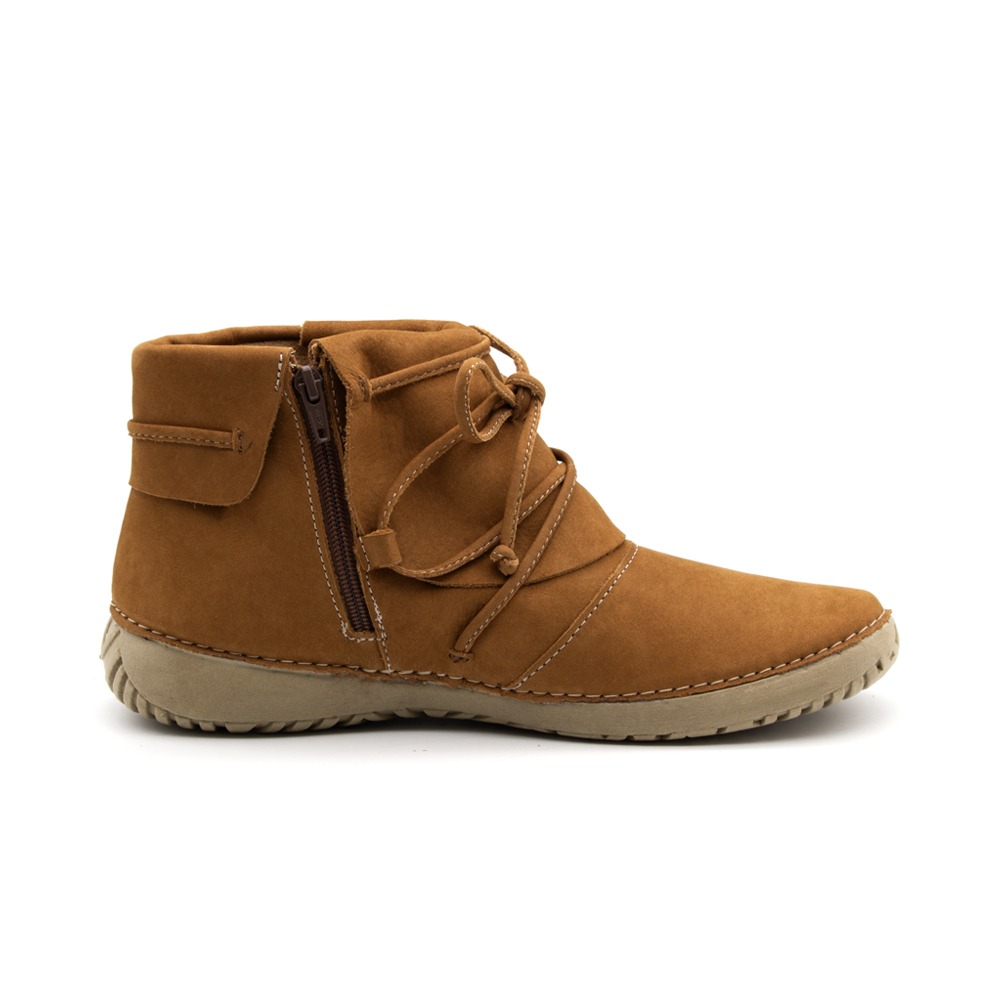 Tênis Feminino Lis em Couro Nobuck Desert - 6735ND
