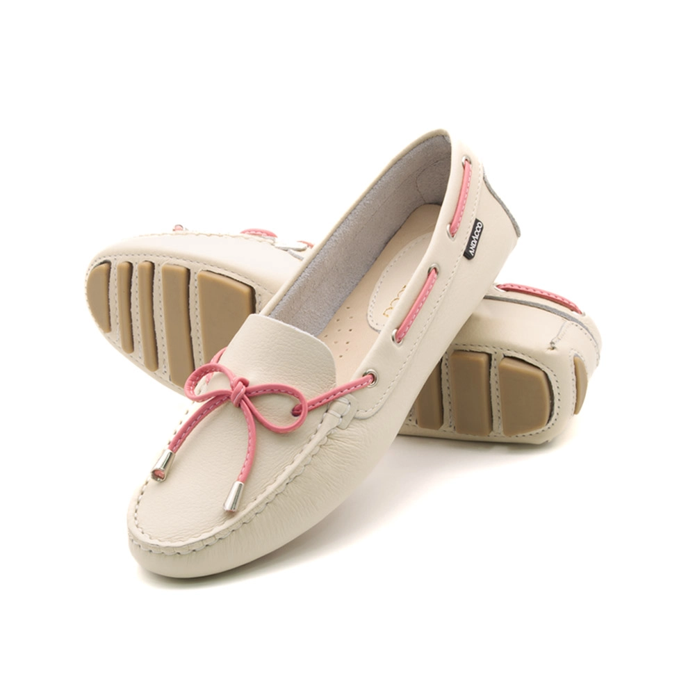 Mocassim Feminino em Couro Alfa Lua - 3352ALU