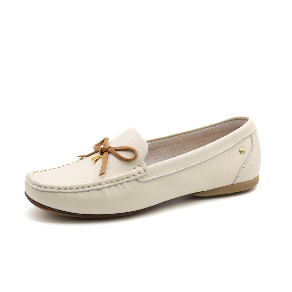 Mocassim Feminino Soleil em Couro Alfa Lua - 45002AL Mocassim Feminino Soleil em Couro Alfa Lua - 45002AL