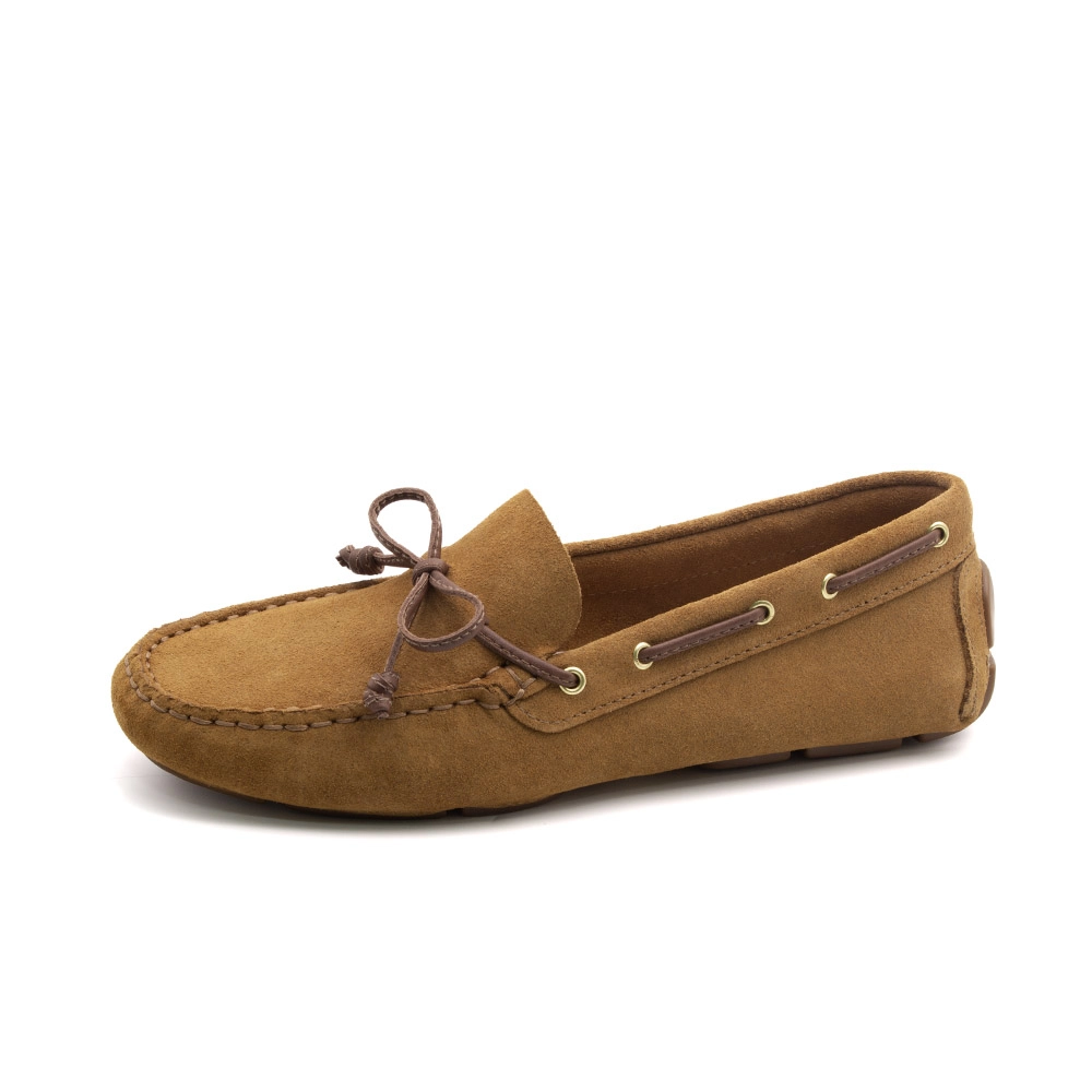 Mocassim Feminino Summer em Couro Camurça Desert - 3811CD Mocassim Feminino Summer em Couro Camurça Desert - 3811CD