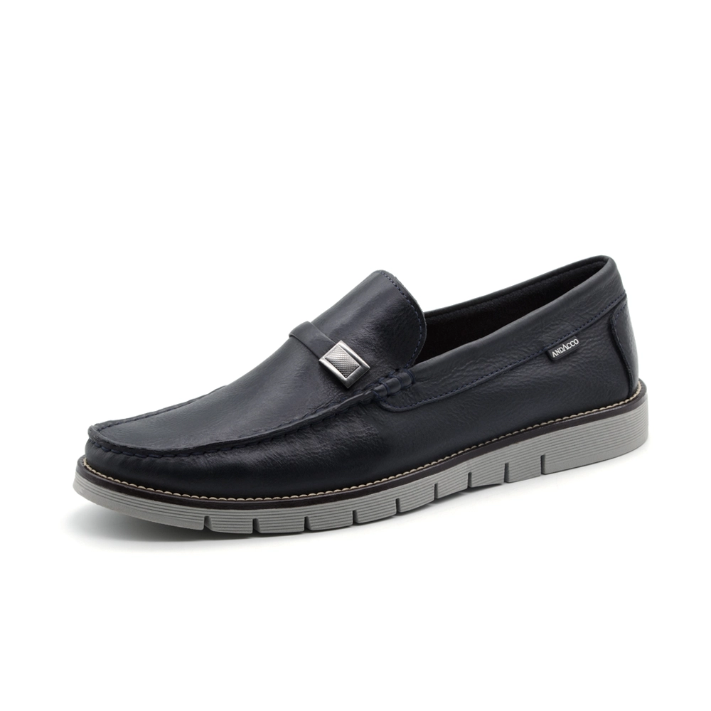 Mocassim Masculino Falcon em Couro Senna Marinho - 9912SM