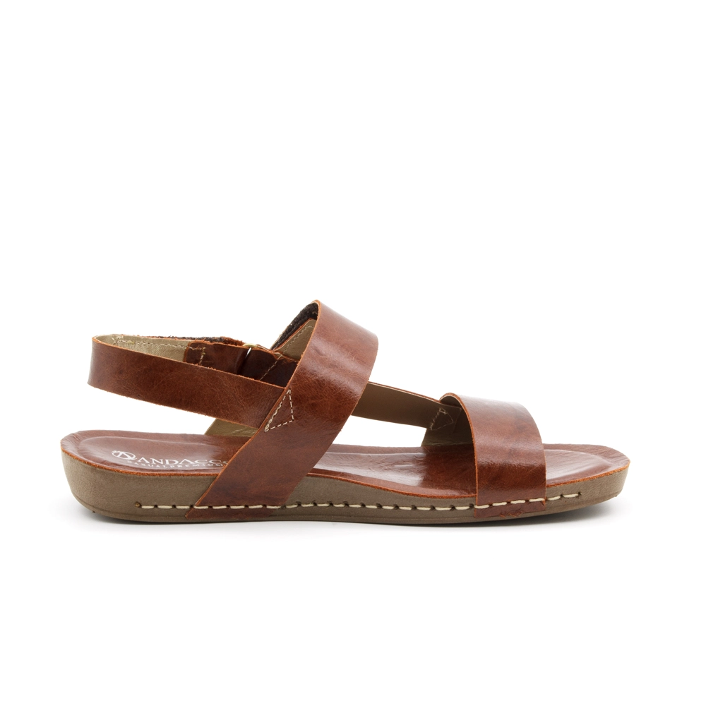Sandália Flatform Goa em Couro Crush Rust - 14255CR Sandália Flatform Goa em Couro Crush Rust - 14255CR