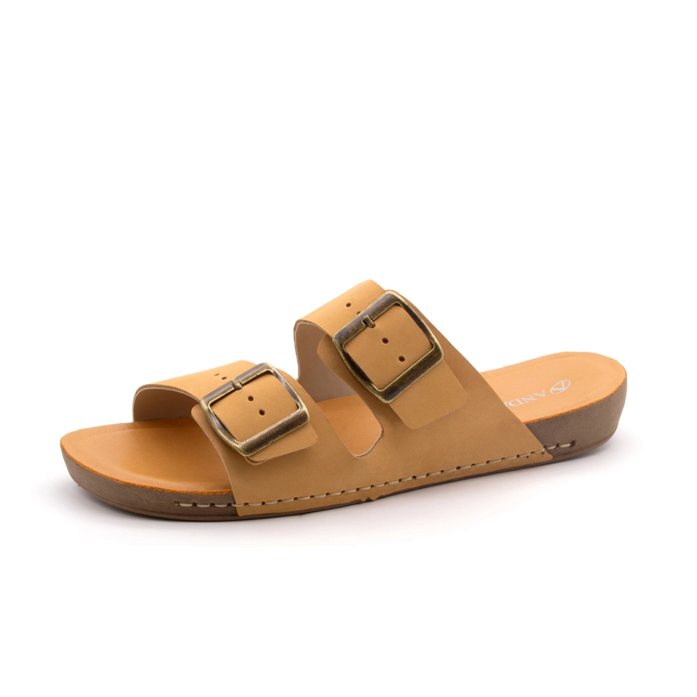 Sandália Flatform Goa em Couro Nobuck Dunna - 14260ND
