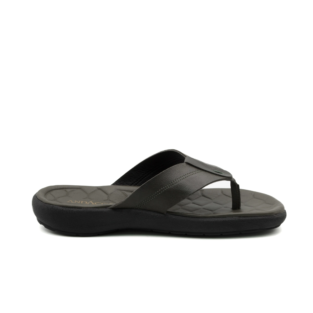 Sandália Masculina Massai em Couro Senna Army - 5300SA