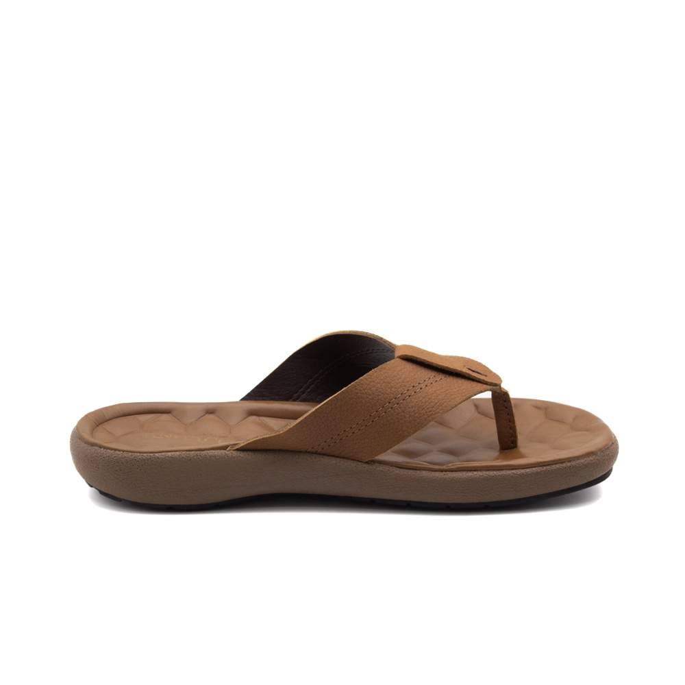 Sandália Masculina Massai em Couro Vertigo Tan - 5300VT