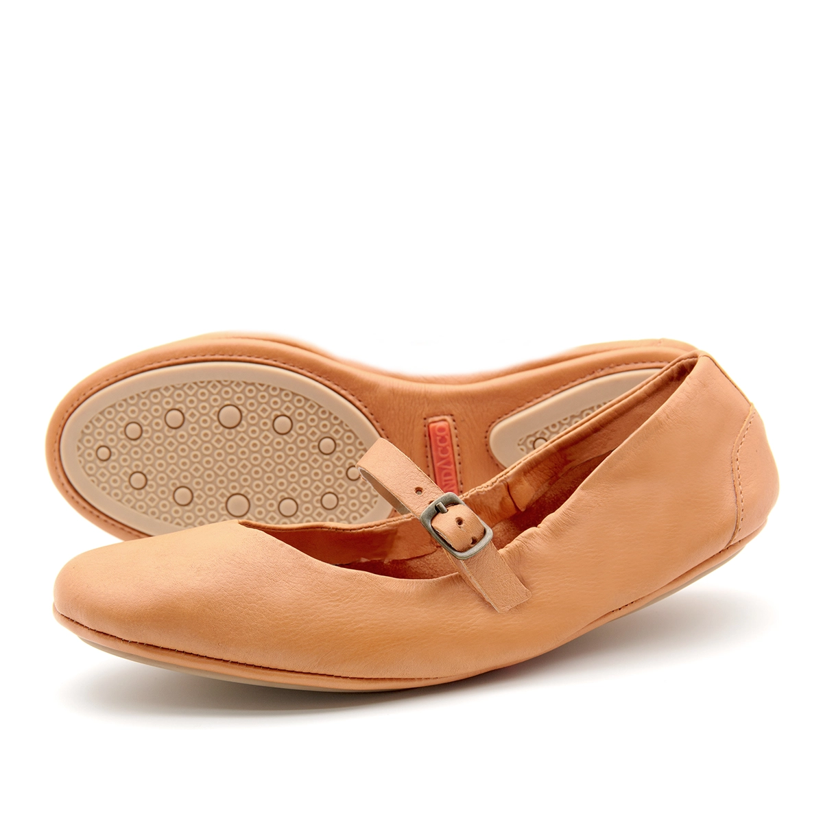 Sapatilha Feminina Cora em Couro Alfa Sunset - 1354AS