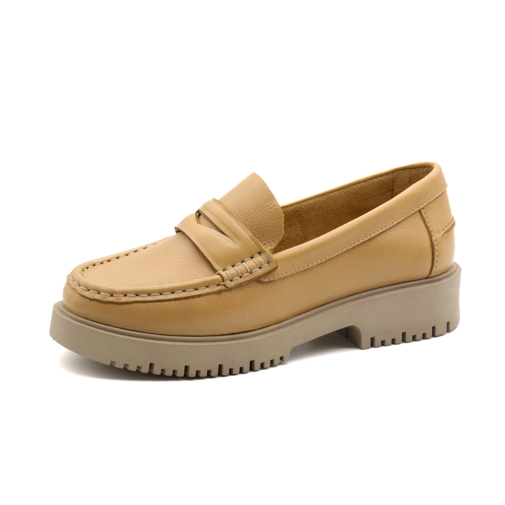 Sapato Feminino Santorini em Couro Alfa Mel - 4051AM