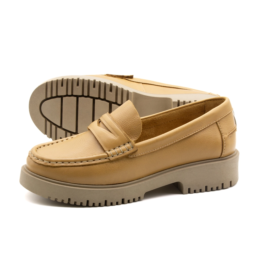 Sapato Feminino Santorini em Couro Alfa Mel - 4051AM