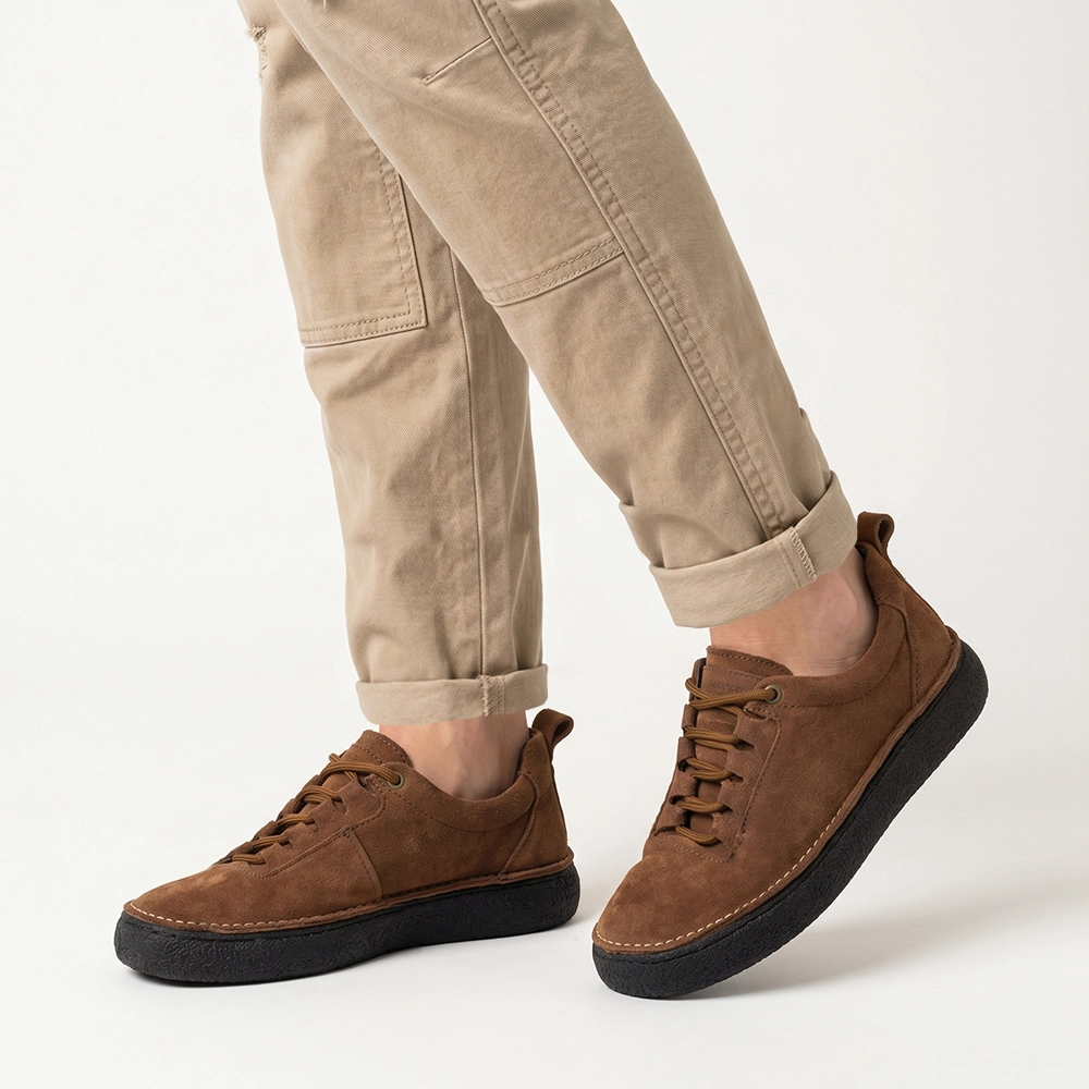 Sapato Masculino Drakkar em Couro Camurça Brown - 5522CB Sapato Masculino Drakkar em Couro Camurça Brown - 5522CB