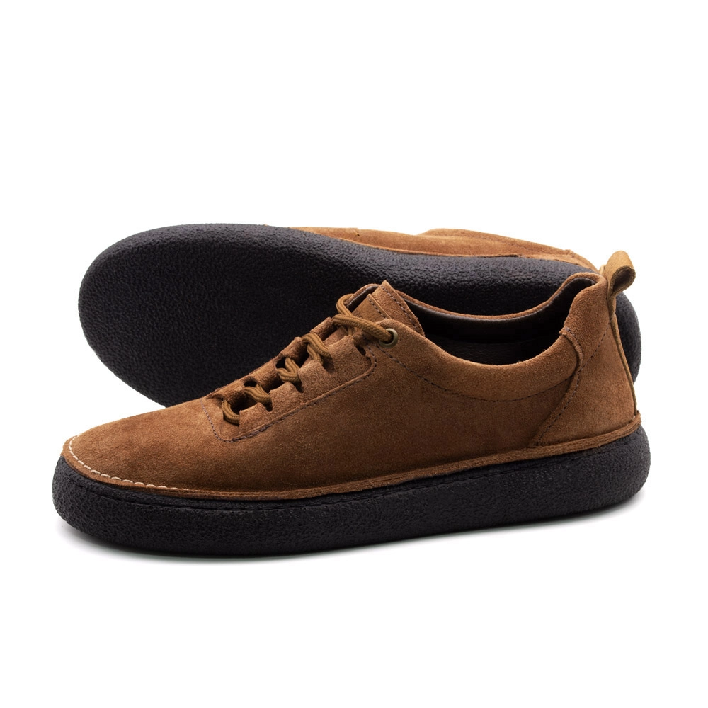 Sapato Masculino Drakkar em Couro Camurça Brown - 5522CB