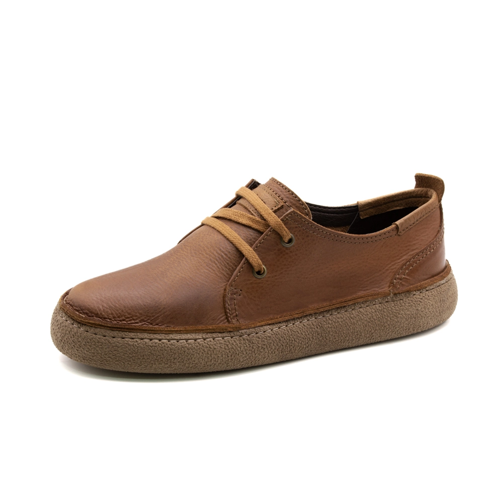 Sapato Masculino Drakkar em Couro Senna Camel - 5520SC