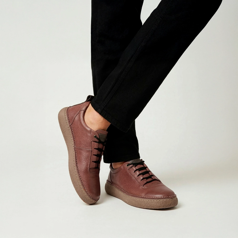 Sapato Masculino Drakkar em Couro Senna Rust - 5522SR