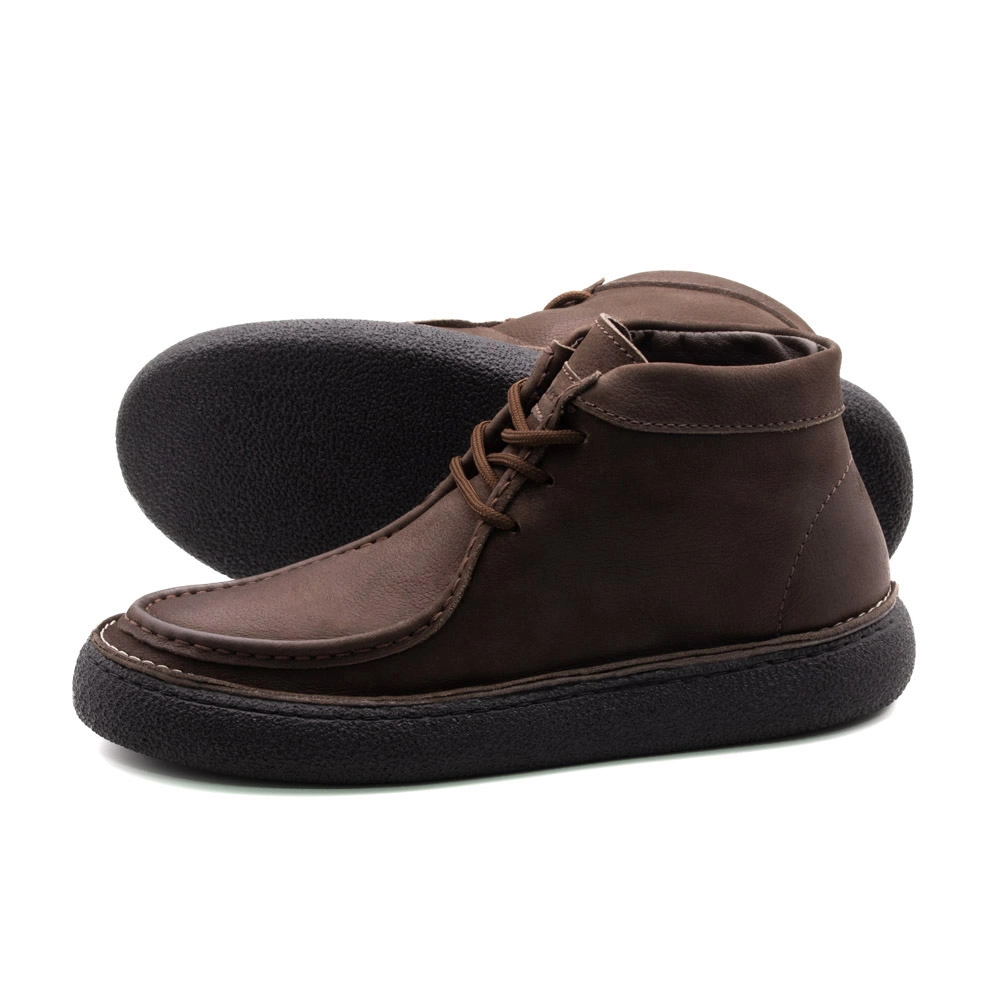 Sapato Masculino Drakkar em Couro Vertigo Tabaco - 5524VT