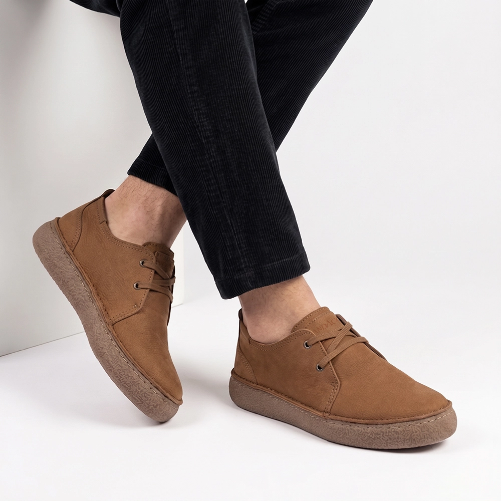 Sapato Masculino Drakkar em Couro Vertigo Tan - 5520VT Sapato Masculino Drakkar em Couro Vertigo Tan - 5520VT