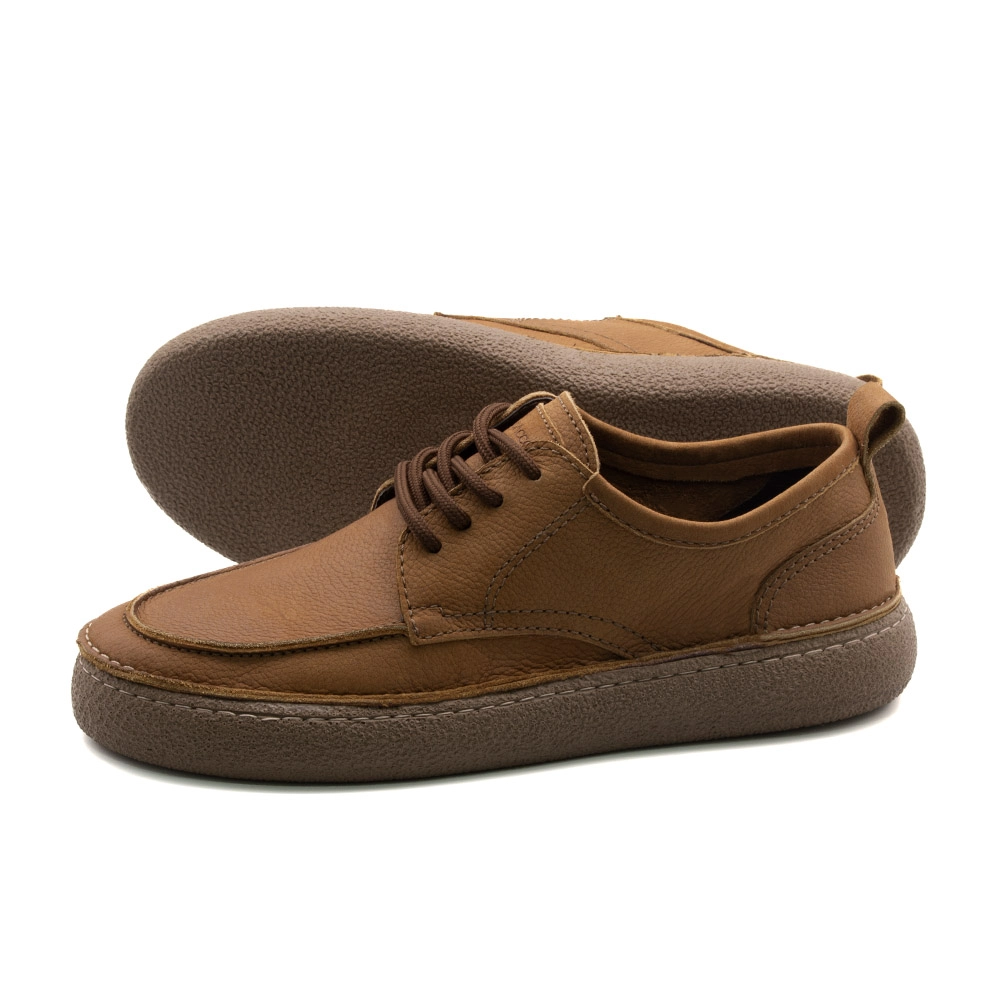 Sapato Masculino Drakkar em Couro Vertigo Tan - 5521VT