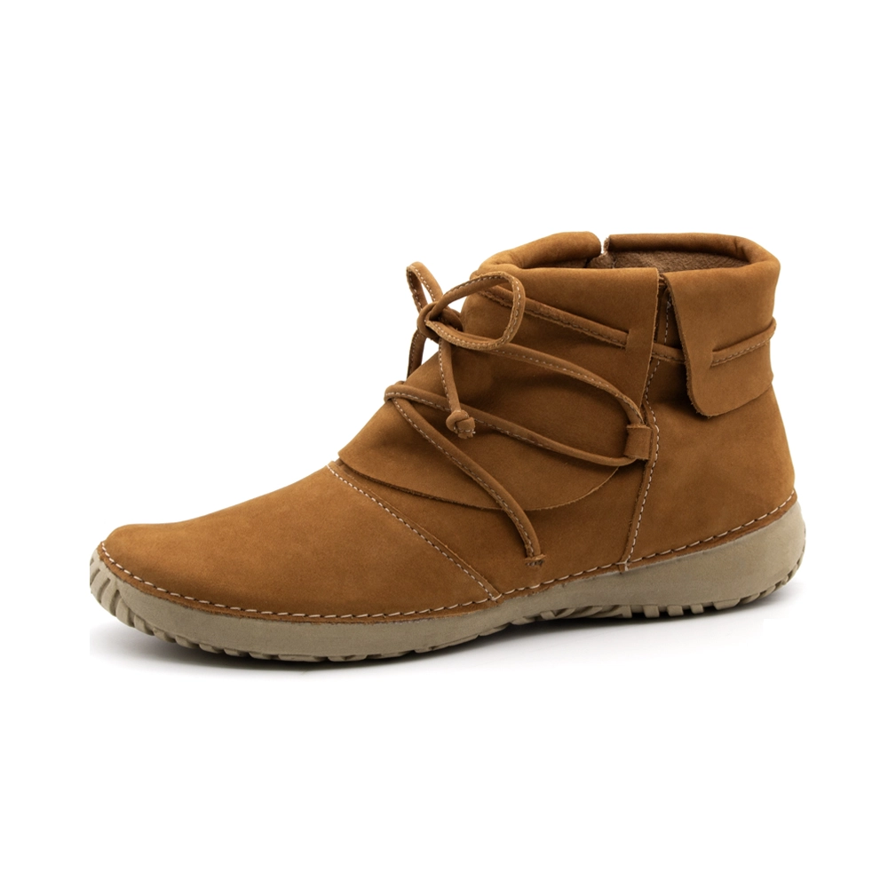 Tênis Feminino Lis em Couro Nobuck Desert - 6735ND