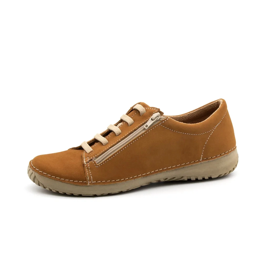 Tênis Lis em Couro Nobuck Desert - 6733ND